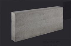 DITON Záhonový obrubník s rovnou hranou 50/5/20cm přírodní